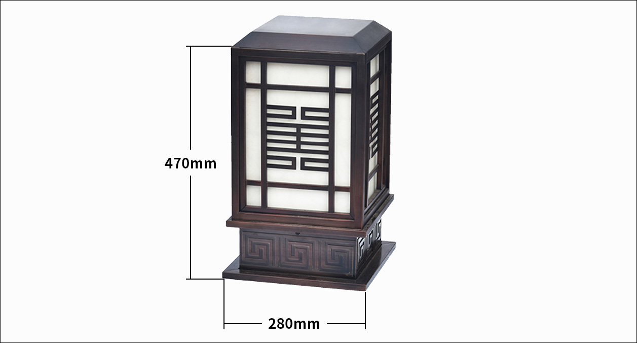 MJ-Z9-1201-நிலப்பரப்பு-விளக்கு-பரிமாணம்