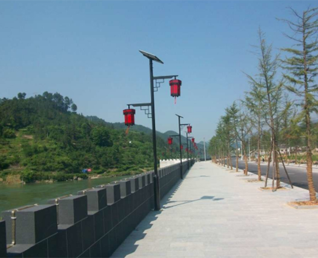 Sichuani päikeseenergia tänavavalgusti