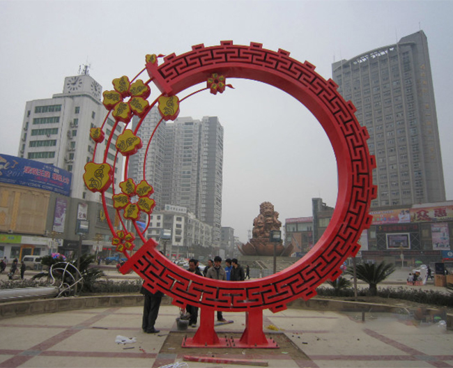 Large landscape light project in Cuckoo city, Guiyang